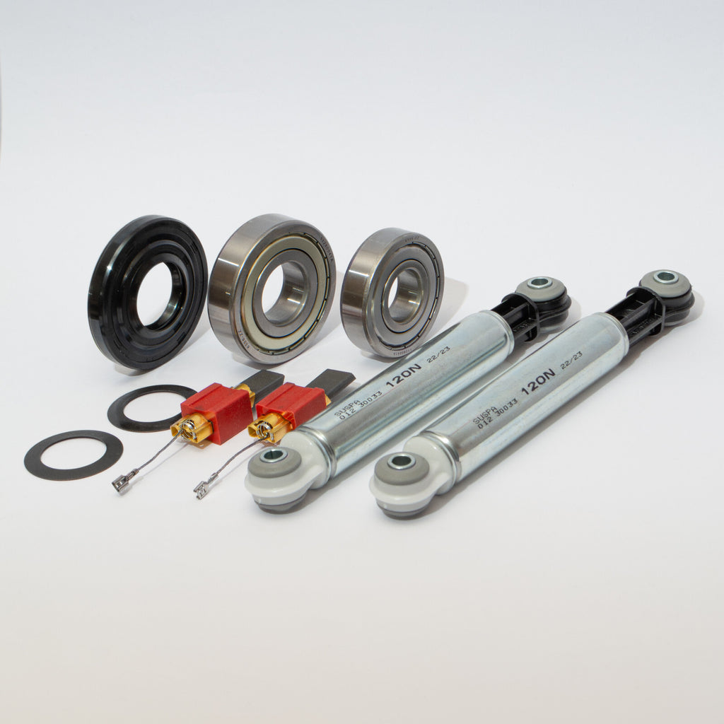 Kohlebürsten SKF Trommellager Dämpfer für Miele Waschmaschine W1753 softtronic