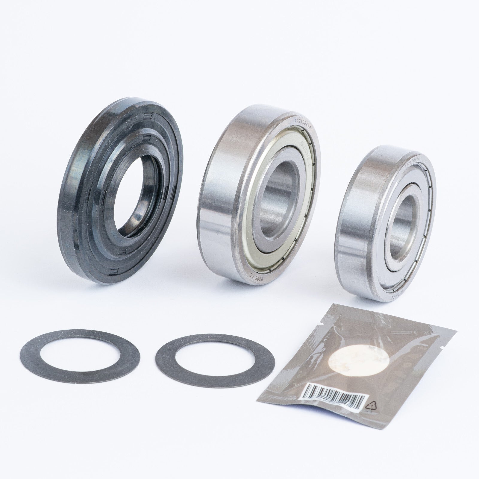 ORIGINAL SKF Lagerset Kugellager für Miele Waschmaschine W700+W800+W900 + Fett