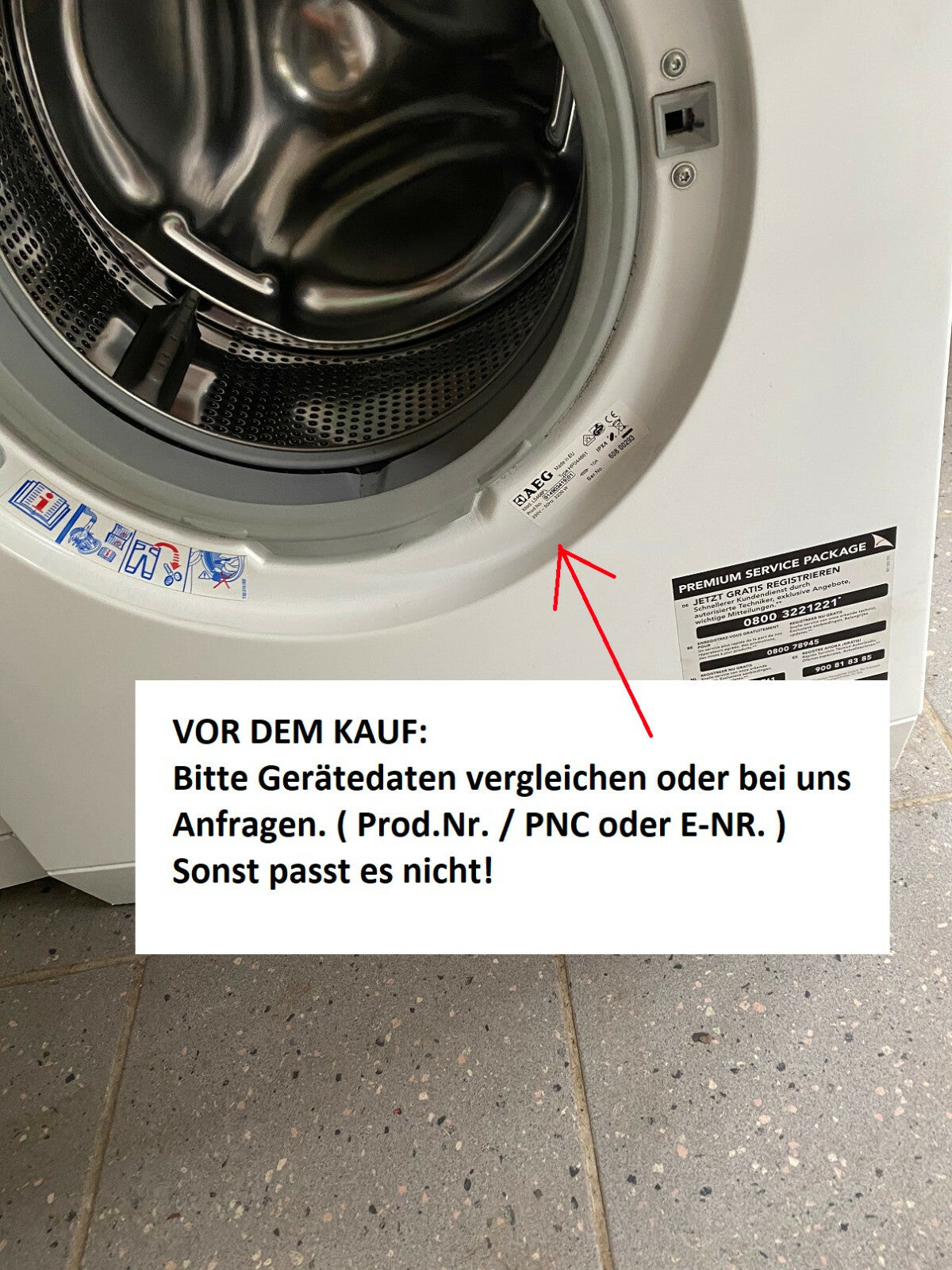 Trommellagersatz Kugellager für Miele Waschmaschine W3364 WPS Softtronic NEU